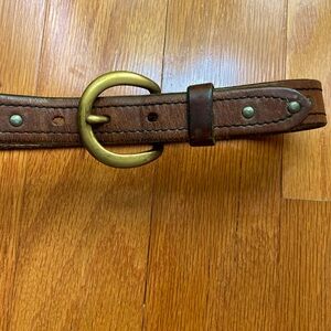 Vintage John Meyer leather belt